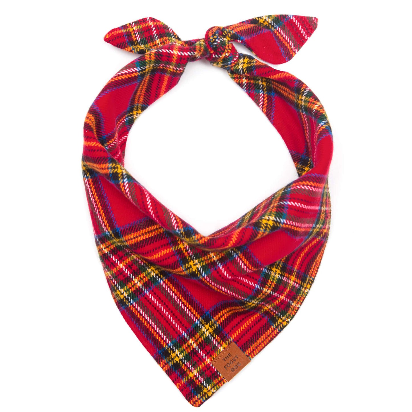 Plaid Flannel Dog Bandana