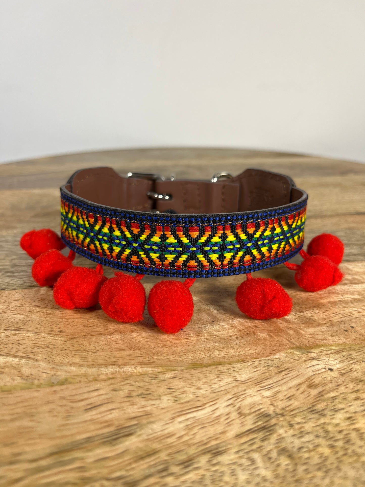 Pom Pom Handmade Unique Dog Collars