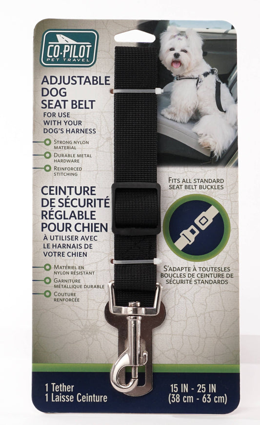 Precious Tails Co-Pilot Adjustable Dog Seat Belt