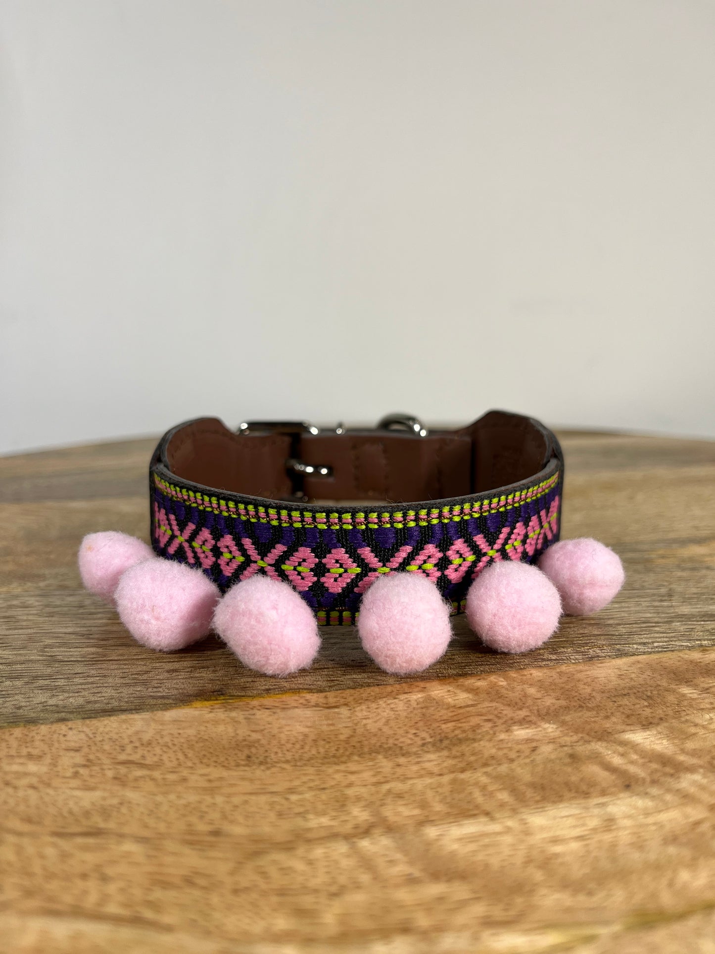 Pom Pom Handmade Unique Dog Collars