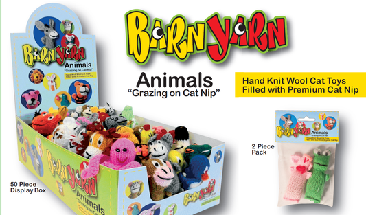 Barn Yarn Animals Catnip - 2 PIECE PACK